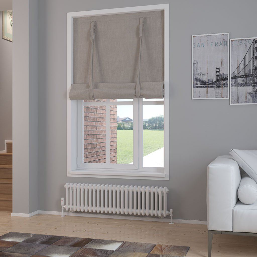 Eastbrook Rivassa Traditional 2 Column Radiator In Gloss White ...