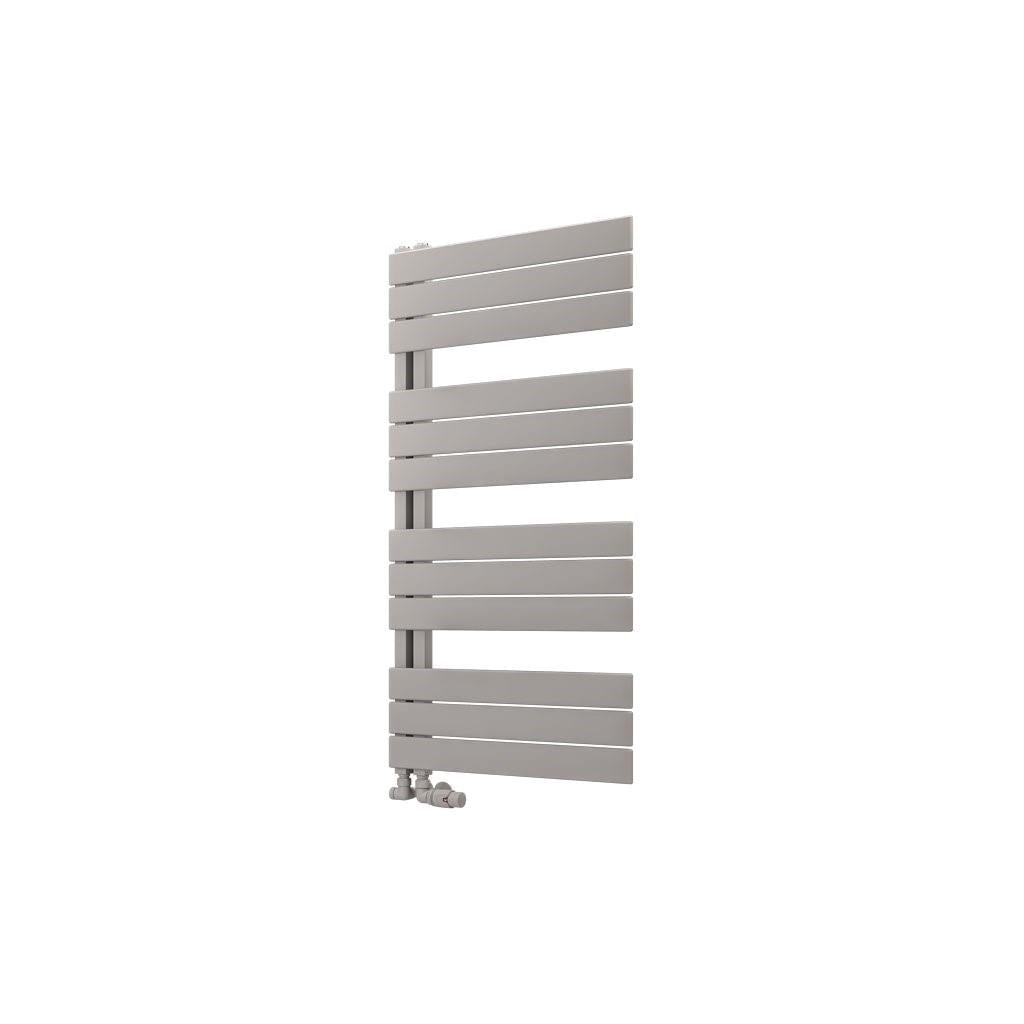 Eastbrook Helmsley Straight Vertical Designer Towel Rail in Matt Grey