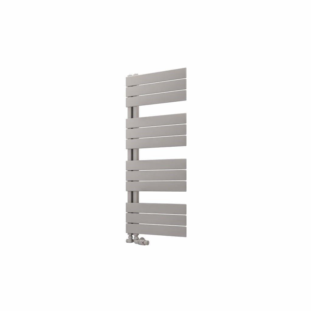 Eastbrook Helmsley Straight Vertical Designer Towel Rail in Matt Grey