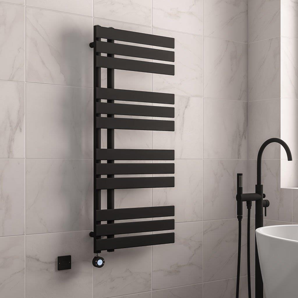 Eastbrook Brockworth All Electric Vertical Designer Towel Rail