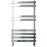 Vogue Gallant Straight Designer Towel Radiator in Polished Stainless Steel