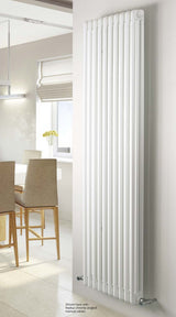 MHS Multisec Traditional 3 Column Radiator in Traffic White