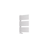 Eastbrook Helmsley Straight Vertical Designer Towel Rail in Matt White