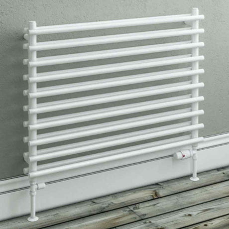 Eastbrook Murano Horizontal Designer Radiator in Gloss White