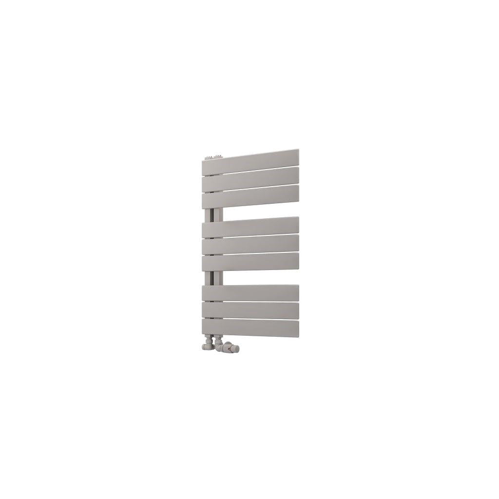 Eastbrook Helmsley Straight Vertical Designer Towel Rail in Matt Grey