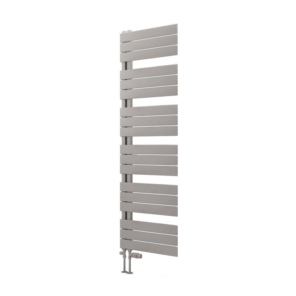 Eastbrook Helmsley Straight Vertical Designer Towel Rail in Matt Grey