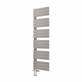 Eastbrook Helmsley Straight Vertical Designer Towel Rail in Matt Grey