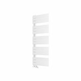 Eastbrook Helmsley Straight Vertical Designer Towel Rail in Matt White