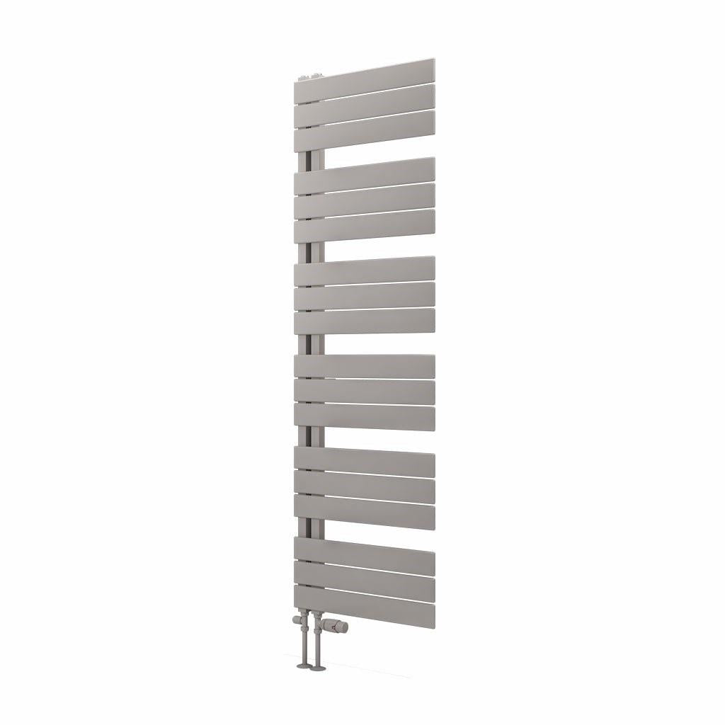 Eastbrook Helmsley Straight Vertical Designer Towel Rail in Matt Grey