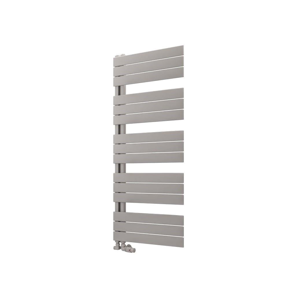 Eastbrook Helmsley Straight Vertical Designer Towel Rail in Matt Grey