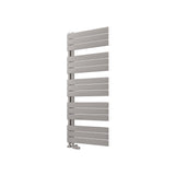 Eastbrook Helmsley Straight Vertical Designer Towel Rail in Matt Grey